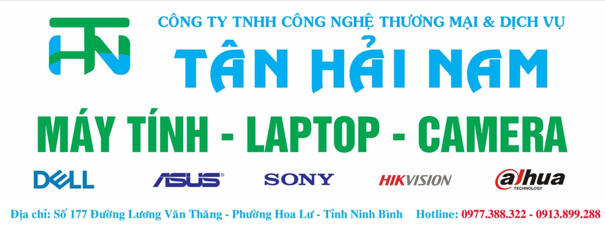 Công ty TNHH Công nghệ TM & DV Tân Hải Nam — Máy tính · Laptop · Camera